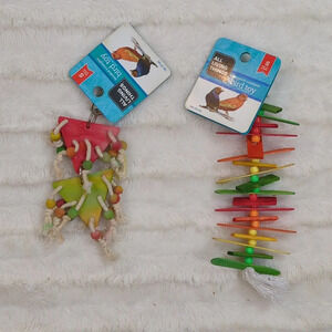 For Kitty Rescue! Set of Two Small Bird Toys